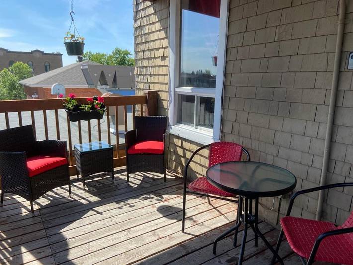 Gîte pour 4 personnes, avec balcon et vue dans La Tuque