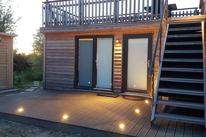 Ferienhaus für 4 Personen, mit Terrasse und Garten sowie Pool, mit Haustier in Groß Kordshagen