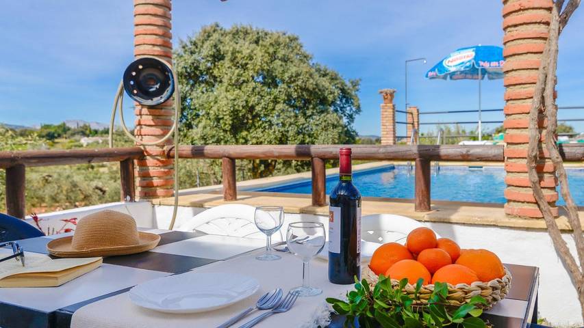 Casa rural para 6 personas, con balcón/terraza y piscina en Ronda - 4