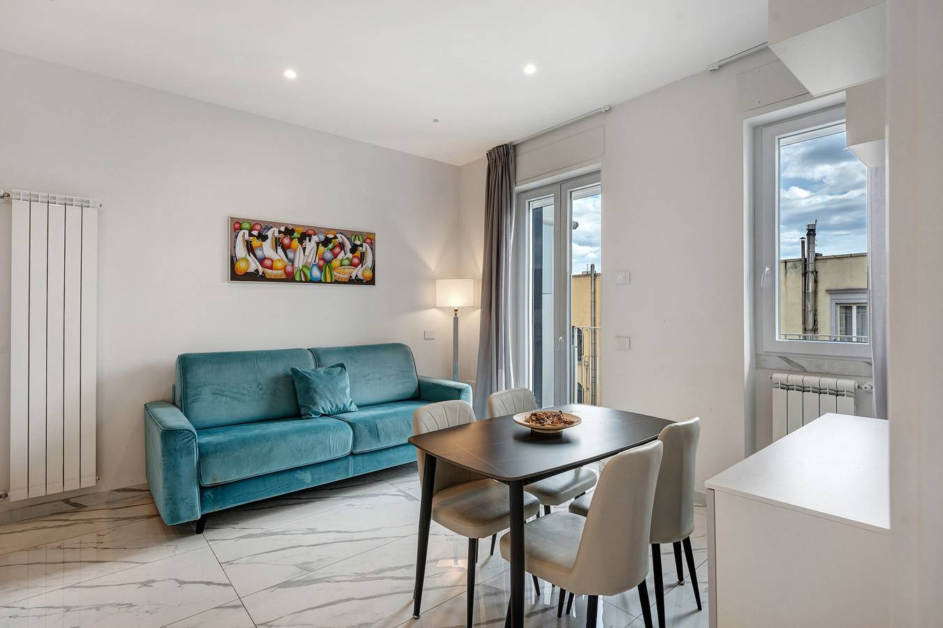 Ganze Wohnung, Ferienwohnung 'Luxury - Zona Lungomare' mit Balkon, Wi-Fi und Klimaanlage in Neapel, Neapel Provinz