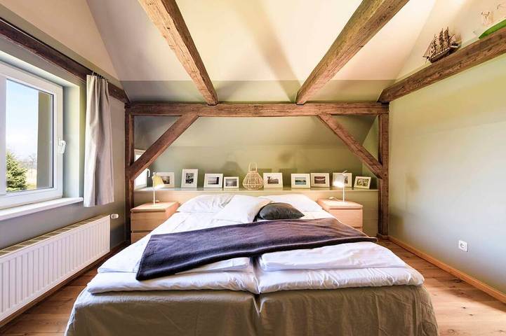 Haus am See - Pommernhaus am See mit Seeblick, Sauna, Kamin, Ruderboot in Luckow, Vorpommern Greifswald