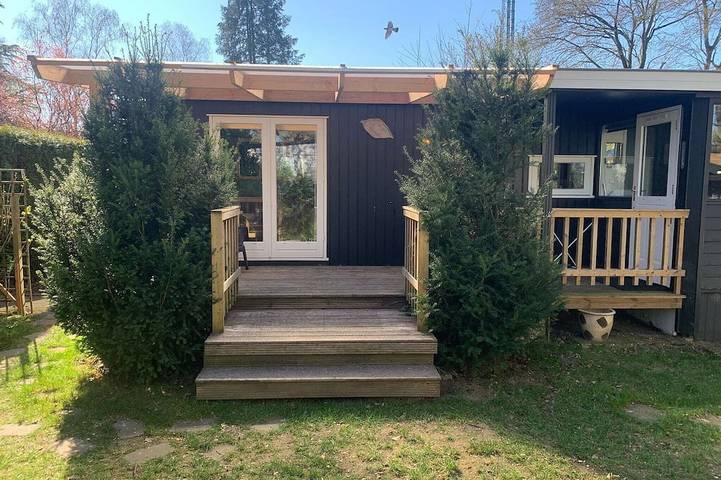 Chalet voor 4 personen, met tuin op de Veluwe