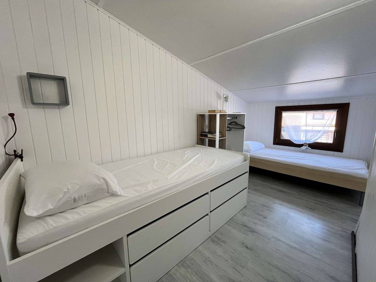 Appartement de vacances entier, Villa toute climatisée dans résidence Les Tamaris, 3 chambres, véranda, Wifi, à 400m de la plage de Portiragnes in Portiragnes Plage, Portiragnes
