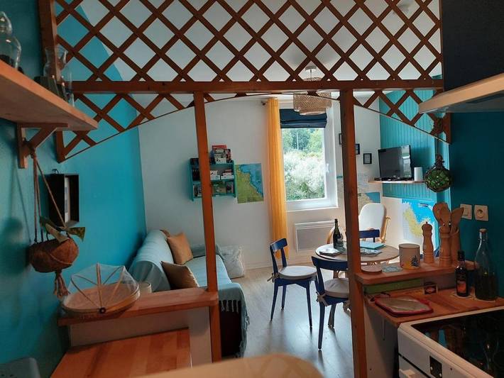 Gîte pour 4 personnes, avec vue dans Plage de Bréhec - 2