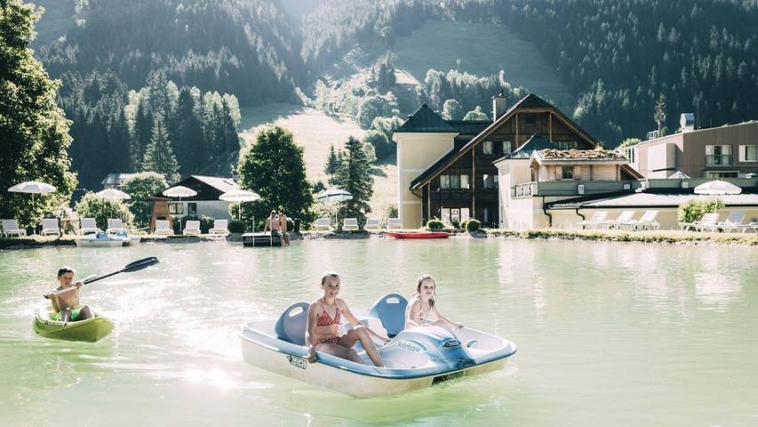 Hütte für 3 Personen, mit Sauna und Whirlpool sowie Garten, mit Haustier in Donnersbachwald