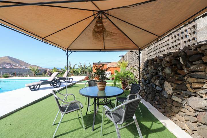 Ferienhaus für 2 Personen, mit Garten und Pool sowie Terrasse, kinderfreundlich auf Gran Canaria - 4