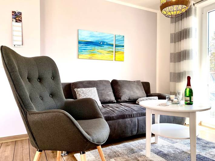 Ferienwohnung für 2 Personen, mit Balkon und Garten in Zingst