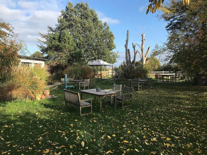 Zimmer für 2 Personen, mit Garten - 1
