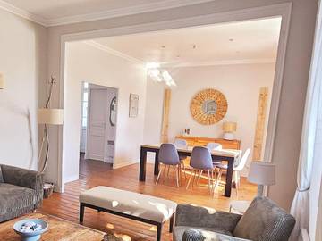 Gîte pour 6 personnes, avec jardin, animaux acceptés à La Richardais