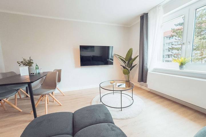 Ganze Wohnung, Rr | Gorgeous 50m² Apartment | Washer | WIFI in Halle, Saale-Unstrut
