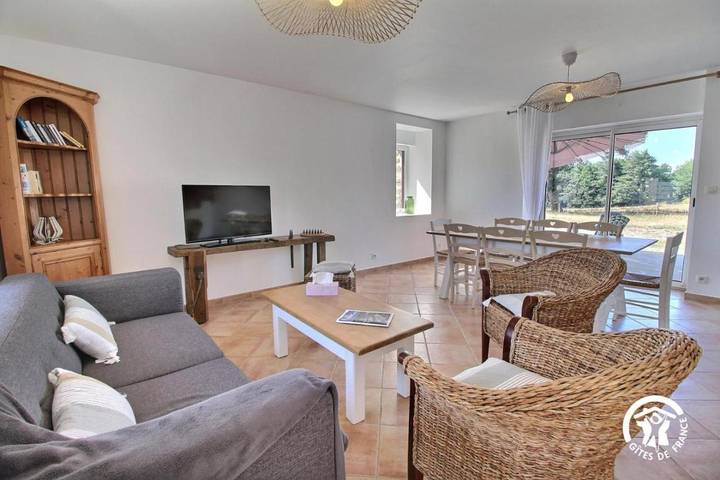 Maison de vacances pour 8 personnes, avec terrasse et jardin - 1