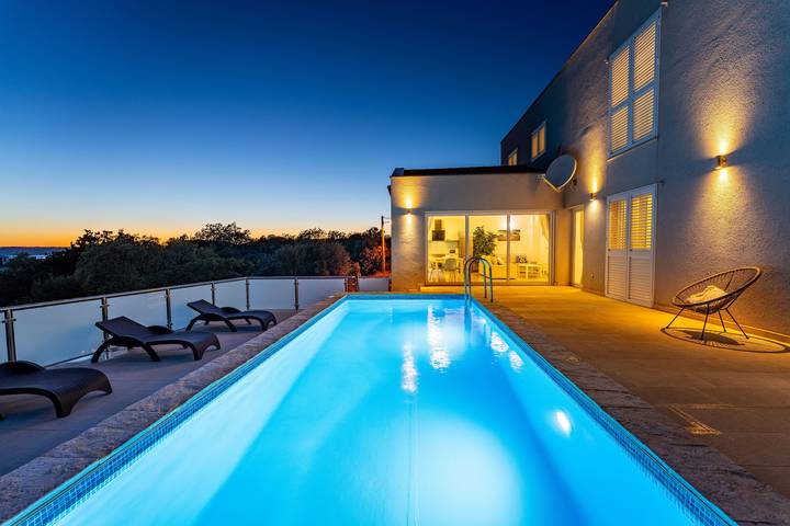 Ferienhaus für 6 Personen, mit Pool und Garten sowie Sauna, mit Haustier in Maslenica - 3