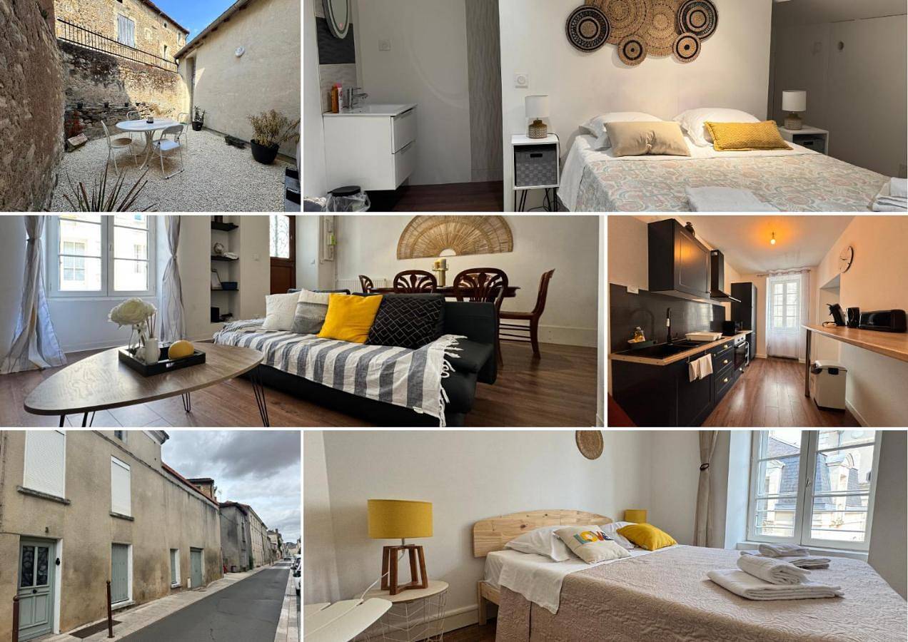 Maison Hythou de ville 6 personnes in Thouars, Deux-Sèvres