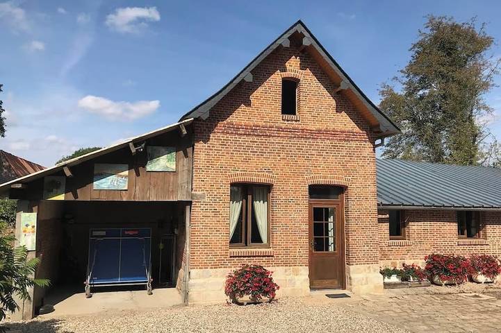 Location de vacances pour 4 personnes, avec jardin, animaux acceptés dans Canville-les-Deux-Églises