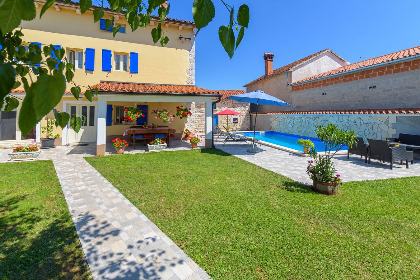 Villa Mikula-Žminj in Žminj, Central Istria