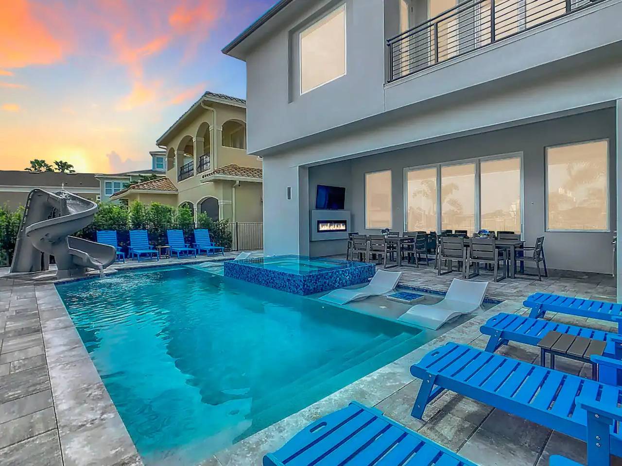 Villa for 24 people with children pool in Mosquito Lagoon