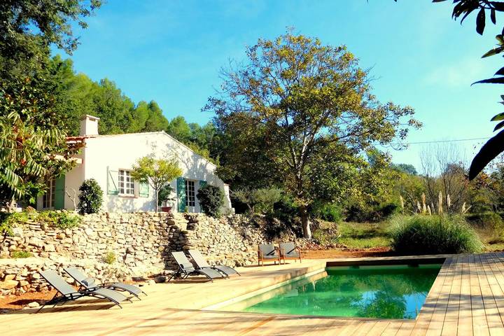 Gîte pour 6 personnes, avec Piscine