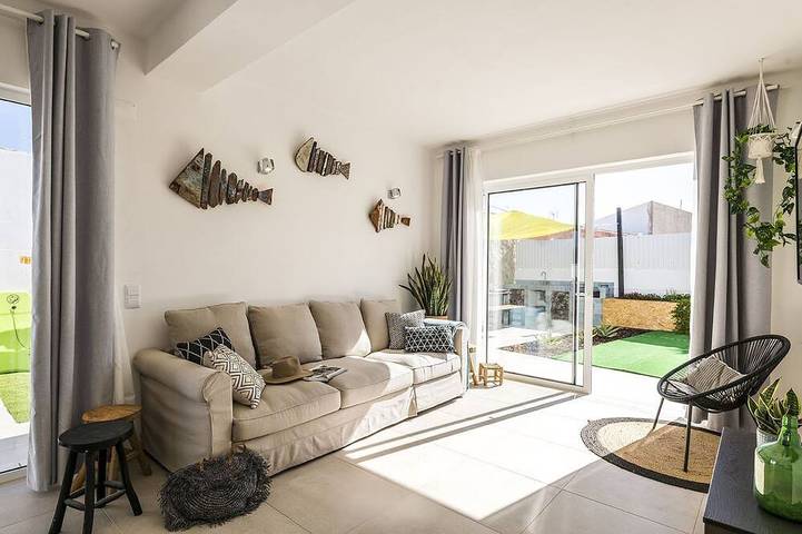 Ferienhaus für 4 Personen, mit Terrasse und Garten