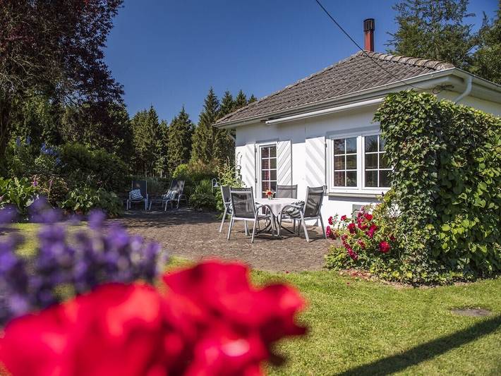Ferienhaus für 2 Personen, mit Terrasse und Garten