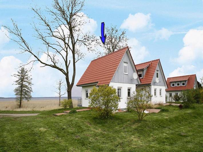 Ferienhaus für 5 Personen, mit Terrasse und Seeblick in Kummerow