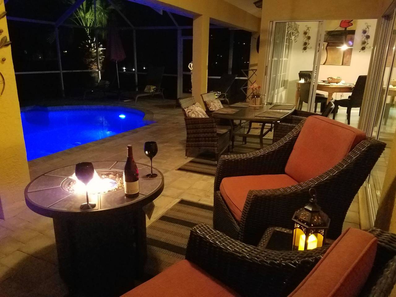 Ferienvilla "Villa Chiara" mit eigenem Pool in Cabo Coral, Southwest Florida