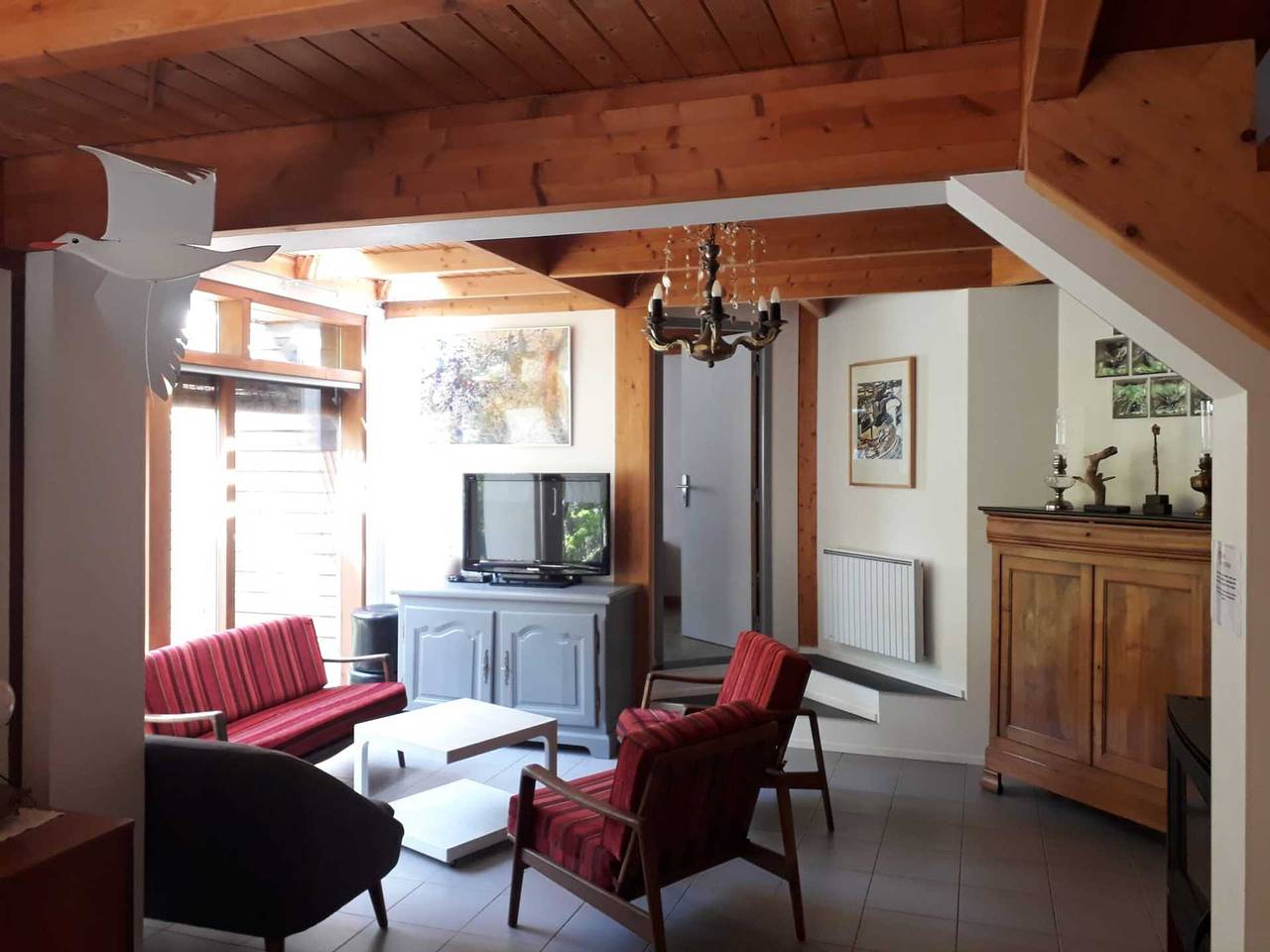 A pasos de playas, casa con jardín, para familias, tranquilad y confort in Locmaria, Côte des Mégalithes