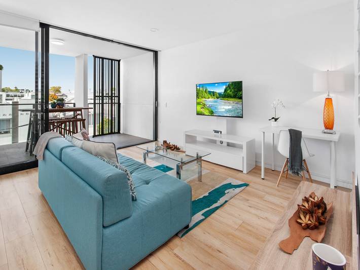Holiday rental for 3 people, with balcony/terrace, child-friendly in Brisbane