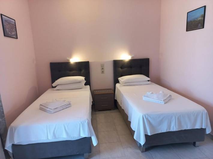 BnB für 2 Personen, mit Ausblick und Balkon auf Korfu