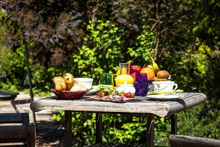 Hôtel pour 4 personnes, avec vue et jardin, animaux acceptés à Verdun-sur-le-Doubs