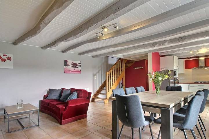 Maison de vacances pour 7 personnes, avec terrasse et jardin