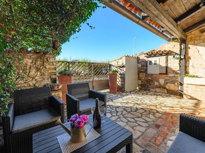 Ferienhaus für 5 Personen, mit Terrasse und Garten in Istrien
