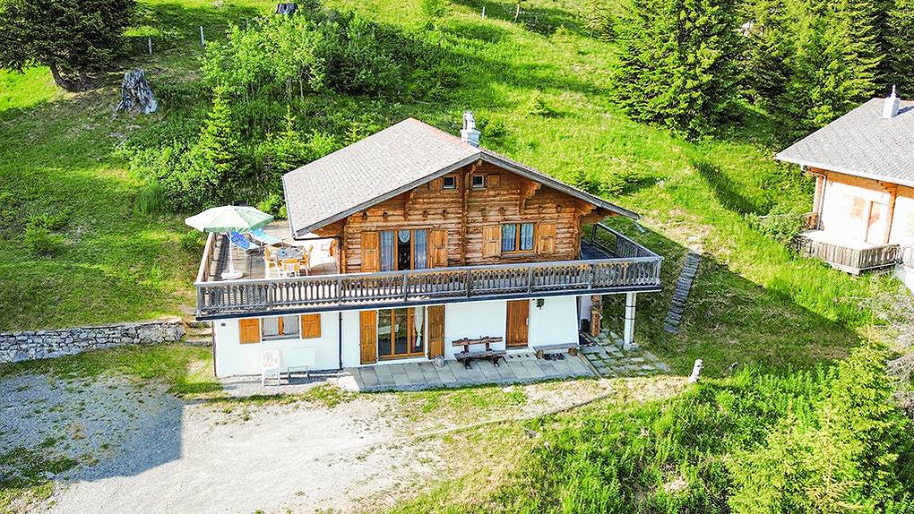 Maison de vacances pour 6 personnes avec vue in Les Crosets, Val-d'Illiez
