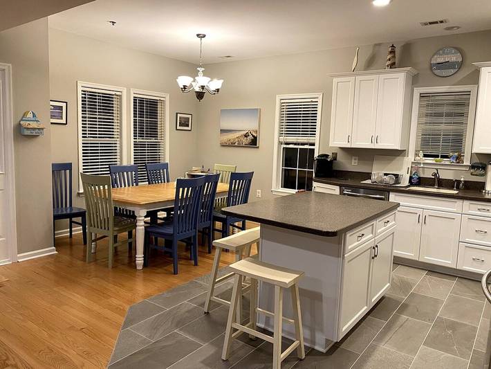 Vacation rental for 13 people, with yard and terrace in Ocean City (NJ)