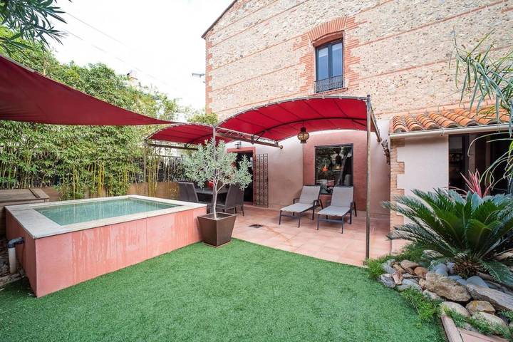 Location de vacances pour 6 personnes, avec jardin ainsi que terrasse et jacuzzi à Saleilles - 4