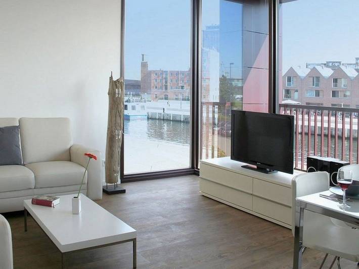 Ferienwohnung für 4 Personen, mit Balkon in Wismar
