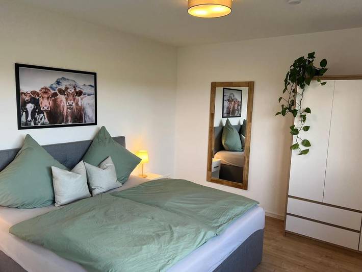 Ferienwohnung für 3 Personen, mit Terrasse in Kißlegg