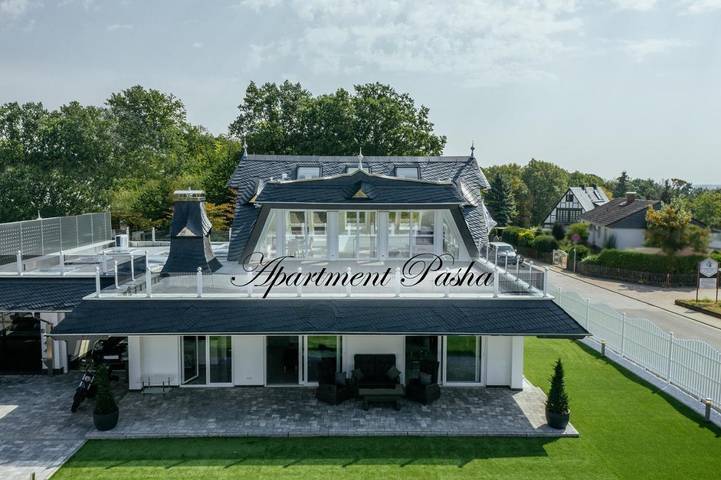 Ferienwohnung für 4 Personen, mit Balkon und Terrasse sowie Garten und Ausblick in Geisenheim - 2