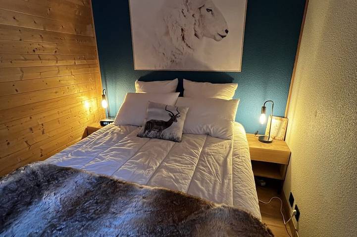 Ganze Wohnung, Appartement 6 Personnes, 1 Chambres Avec vue sur les Pistes de Lamongie in La Mongie, Bagnères-de-Bigorre