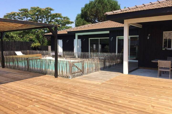 Maison de vacances pour 7 personnes, avec Terrasse et Jardin à Le Teich
