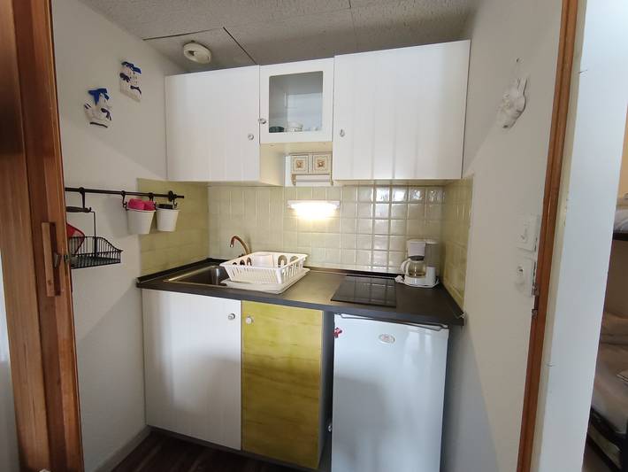 Entire studio, Ski-in studio with washing machine for 4, pets allowed in Montgenèvre, Briançon region