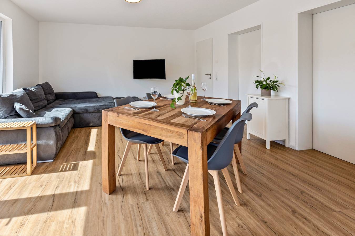 Ganze Wohnung, Ferienwohnung 'Stegmann Horn' mit privater Terrasse und Wlan in Gaienhofen, Untersee