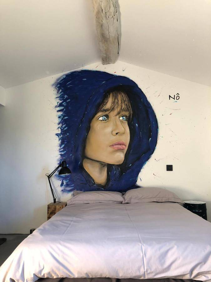 Gîte pour 3 personnes, avec jardin ainsi que terrasse et piscine à Grane - 2