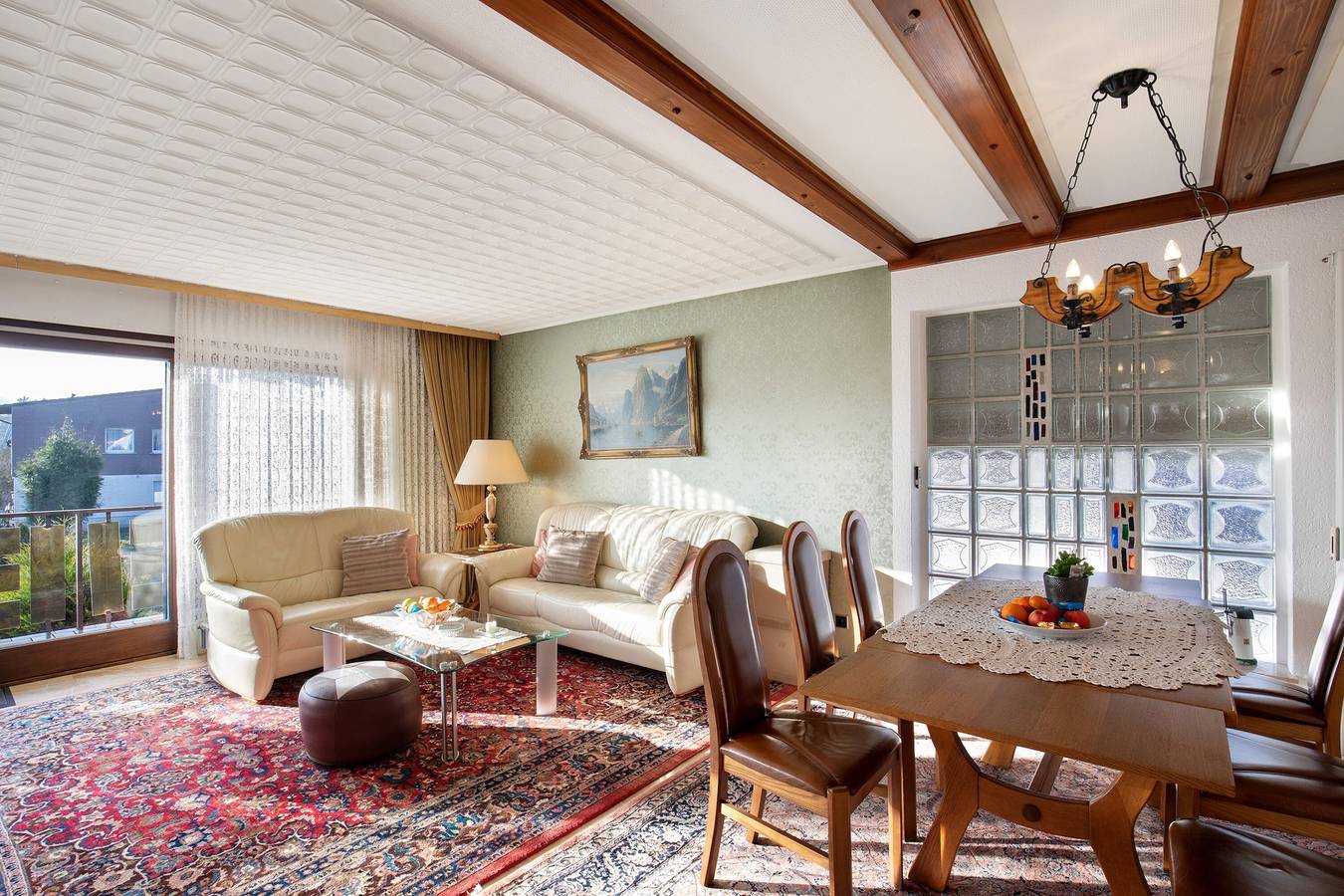 Ganze Wohnung, Apartment „Omas volle Hütte“ mit Bergblick, privater Terrasse und Wlan in Mühltal, Südhessen