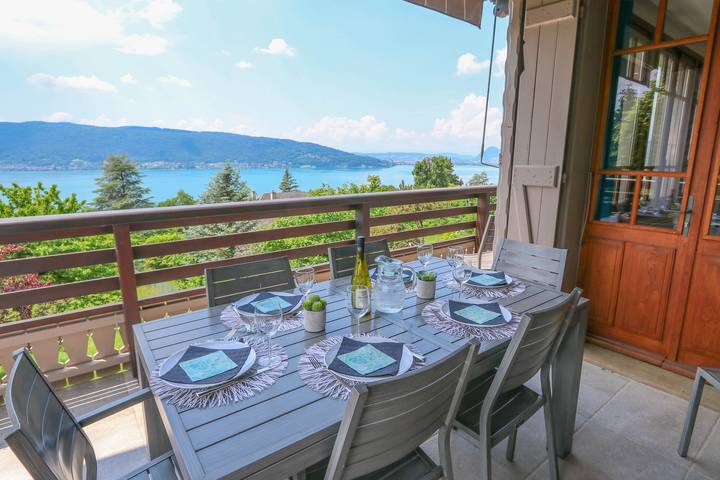 Ferienhaus für 8 Personen, mit Seeblick und Garten, kinderfreundlich - 1
