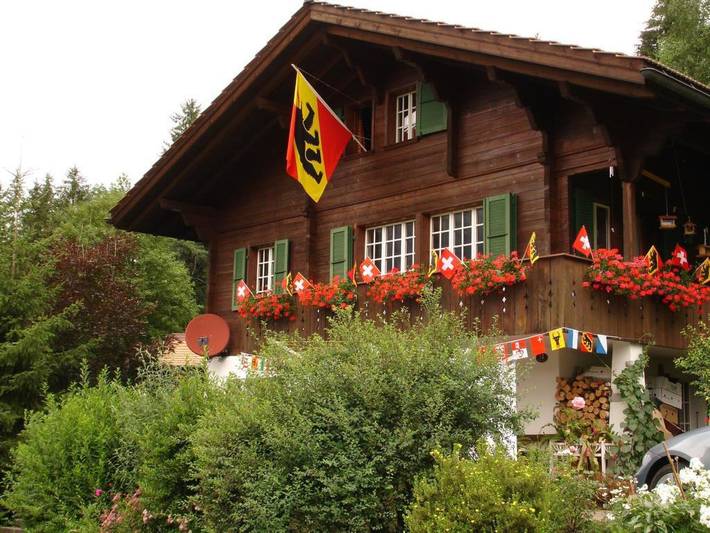 Vakantiewoning voor 2 personen, met Balkon in Lenk