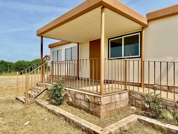 Casa rural para 8 personas, con Balcón y Terraza además de Jardín y Piscina en Alosno - 4