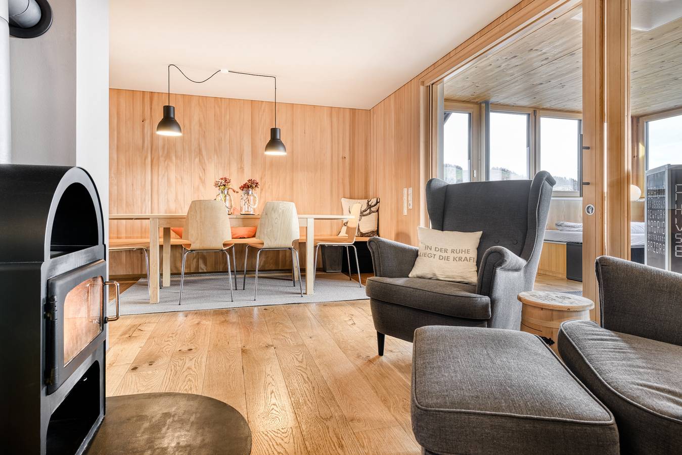 Panorama Ferienhaus Zora in Frastanz, Rätikon Gebirgsgruppe