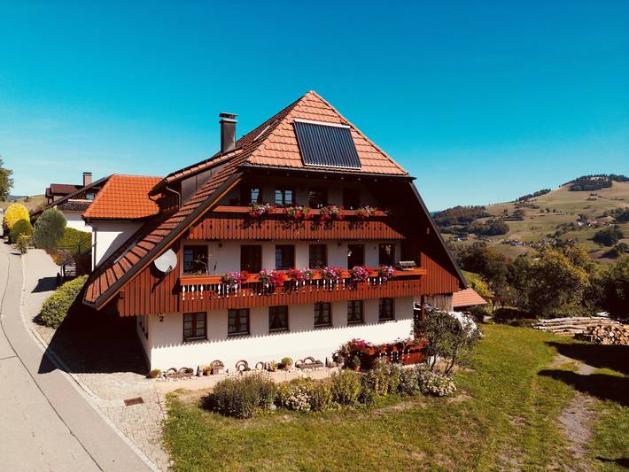 Ferienwohnung für 6 Personen, mit Balkon und Terrasse sowie Garten und Ausblick in Schönau im Schwarzwald - 3