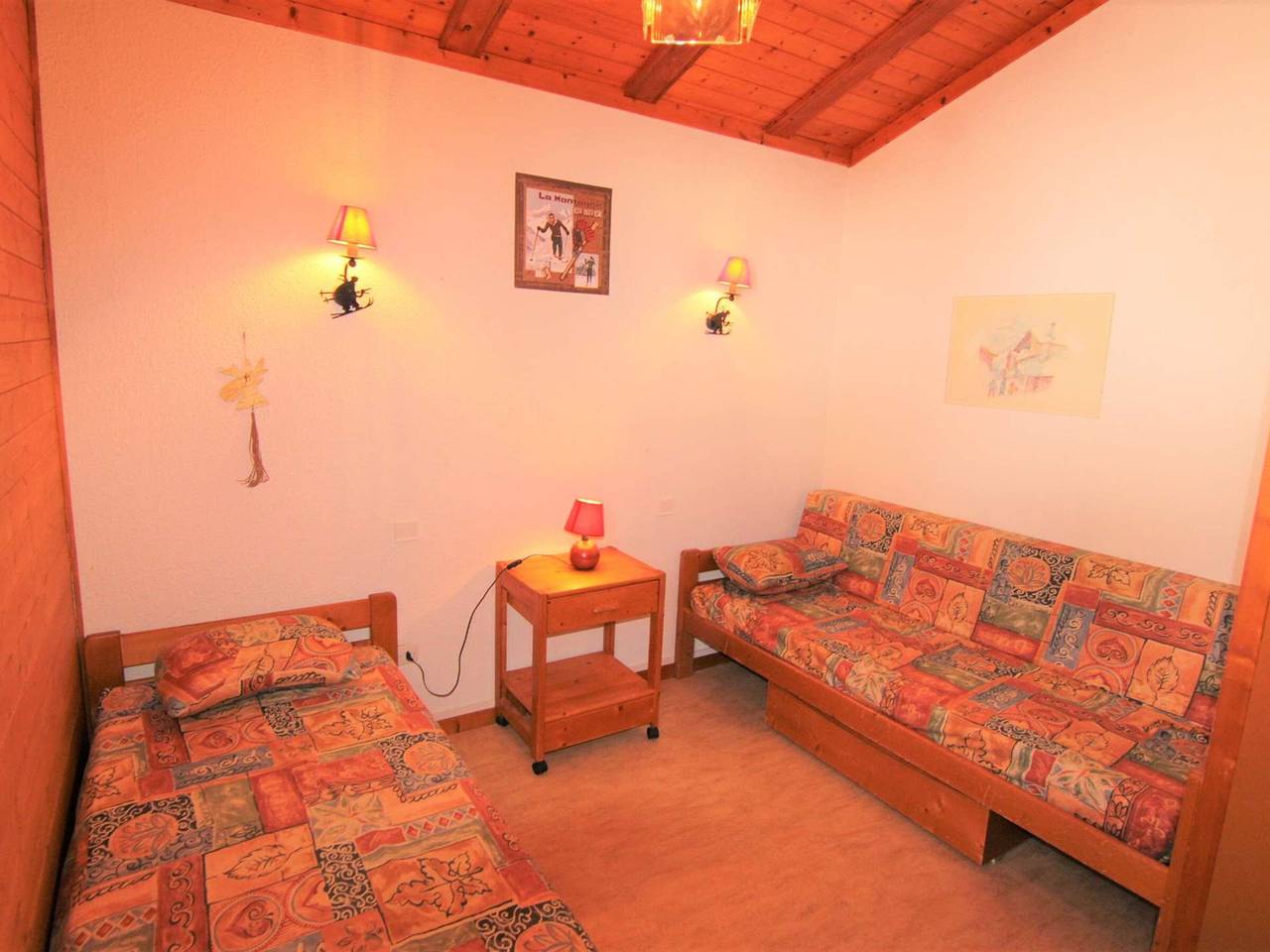 Appartement entier, Confortable 2 Pièces aux Saisies pour 5 Pers. avec Balcon in Les Saisies, Région d'Albertville