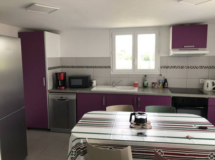 Appartement de vacances pour 4 personnes, avec terrasse et jardin